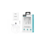 Digital Wired Earphones with Type-C (USB-C) Port - High-Quality Sound and Clear Calls Choetech OC-A012-WH - Image 2