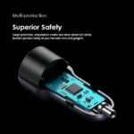 Oraimo OCC-73D 48W Car Charger - Image 6