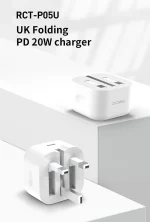 Recci PD 20W Foldable Charger RCT-P05U - Image 6