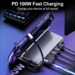 Choetech -HUB-M77-5-in-1 Steam Deck Hub with Type-C, HDMI, and USB-PD - Image 3