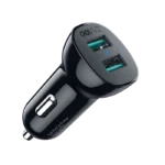 شاحن سيارة Choetech فائق السرعة بمنفذين 36W QC 3.0