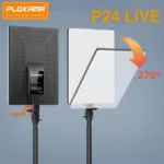 ⁦PLOKAMA Live P24 – مصباح رينج لايت LED احترافي لإضاءة التصوير والفيديو والبث المباشر⁩ - الصورة ⁦2⁩