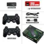 ⁦جهاز ألعاب وأتاري مع يد تحكم لاسلكية Wireless Controller Gamepad – لون أسود⁩ - الصورة ⁦11⁩