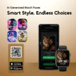 ⁦ساعة أورايمو الذكية oraimo Watch 6N - مكالمات بلوتوث وشاشة كاملة عالية الوضوح⁩ - الصورة ⁦6⁩