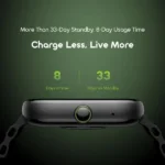 Oraimo Watch 6 Smartwatch - 2.01'' Massive HD Screen & Bluetooth Calling - Image 10